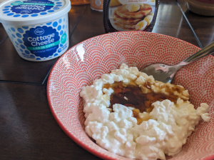 Maple Magic: My Sweet Twist to Eating Cottage Cheese!