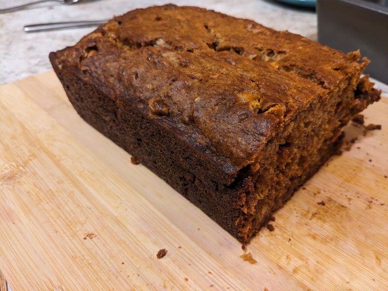 Butterscotch Banana Bread