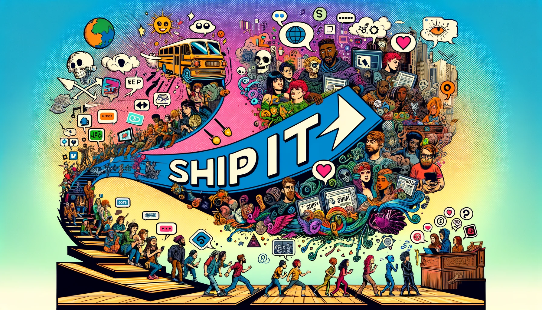 Sailing the Seas of Slang: My Encounter with “Ship It”